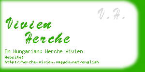 vivien herche business card